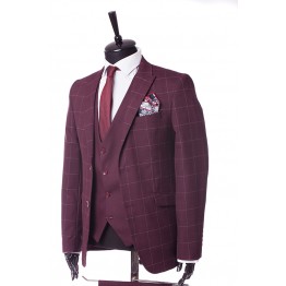 Costum Lambert In Carou Cu Vesta